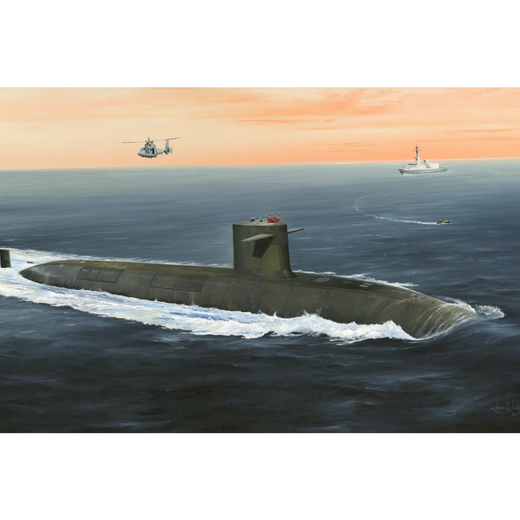 French Navy Le Triomphant SSBN 1/350 Model Ship Kit #83519 by Hobby Boss