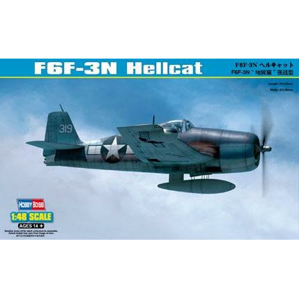 F6F-3N Hellcat 1/48 #80340 by Hobby Boss