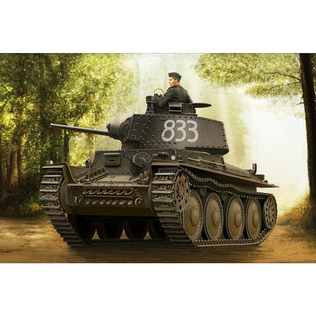 German Panzer Kpfw.38(t) Ausf.E/F 1/35 #80136 by Hobby Boss