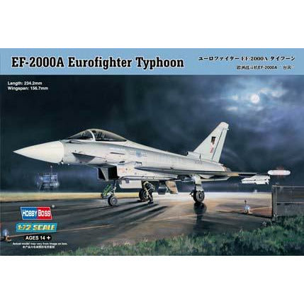 EF-2000A Eurofighter Typhoon 1/72 #80264 by Hobby Boss