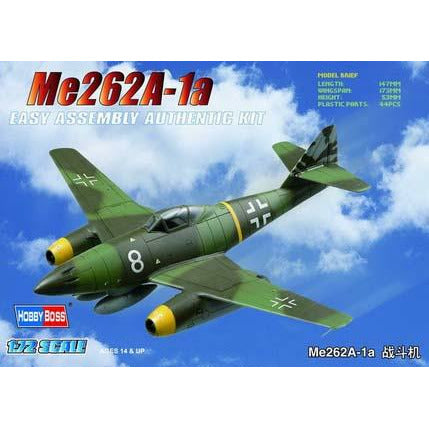 Me262A-2a 1/72 #80249 by Hobby Boss
