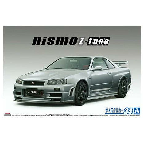 NISMO BNR34 Skyline GT-R Z-tune 2004 1/24 #05831 by Aoshima