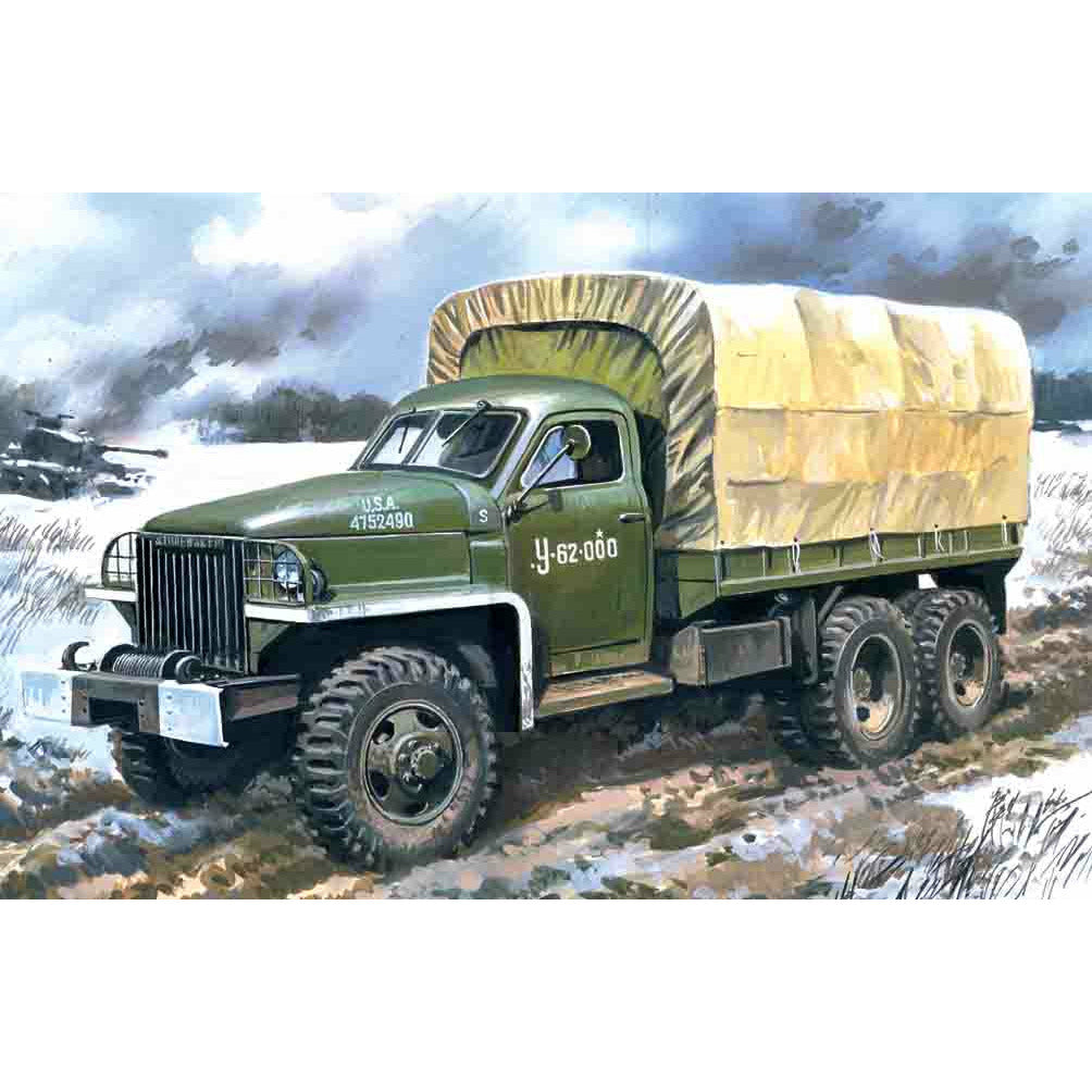 Studebaker US6 U4, WWII Army Truck 1/35 #35514 by ICM