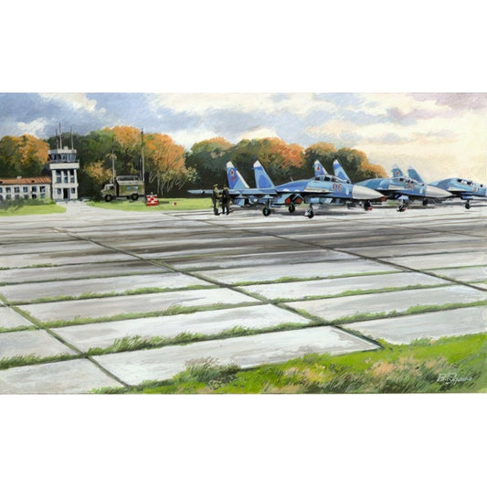 Soviet PAG-14 Airfield Plates (32 pieces) (362_216 mm) 1/72 #72214 by ICM