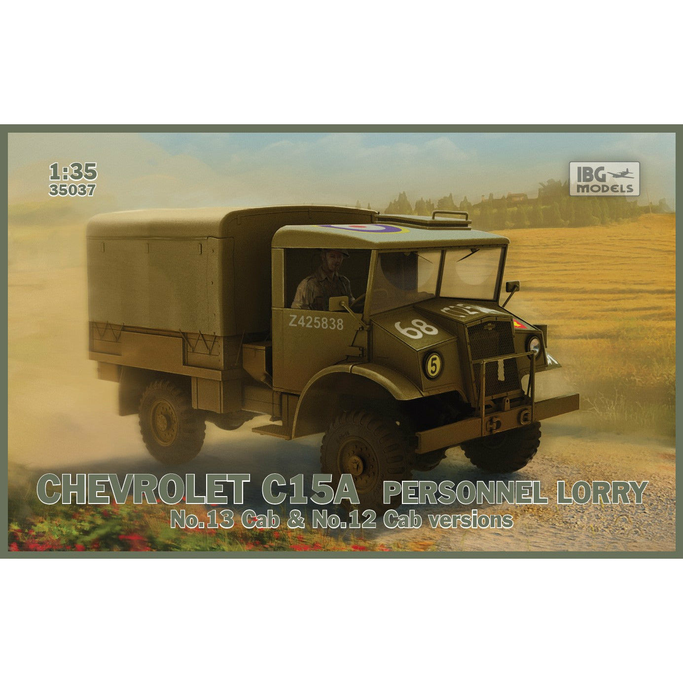 Chevrolet C15A Personnel Lorry 1/35 #35037 by IBG Models