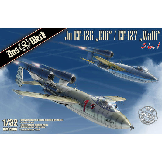 Ju EF-126 "Elli"/ EF-127 "Walli" 1/32 #DW32001 by Das Werk