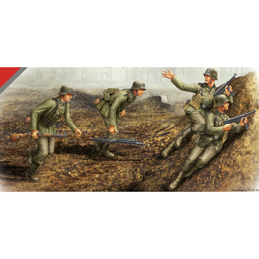 German The 6 Army ' Mamaev Hill' 1/35 #84415 by Hobby Boss