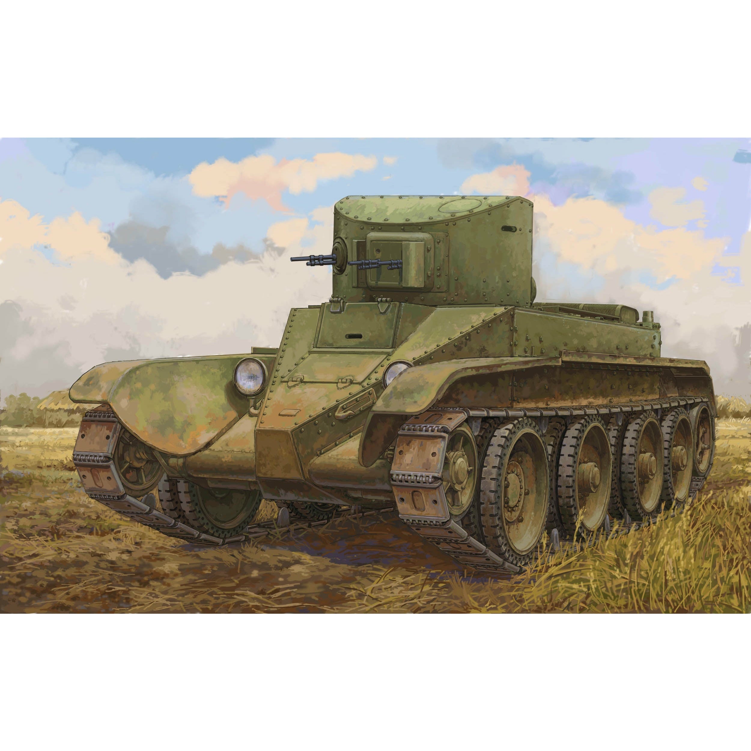 Soviet BT-2 Tank (Late) 1/35 #84516 by Hobby Boss