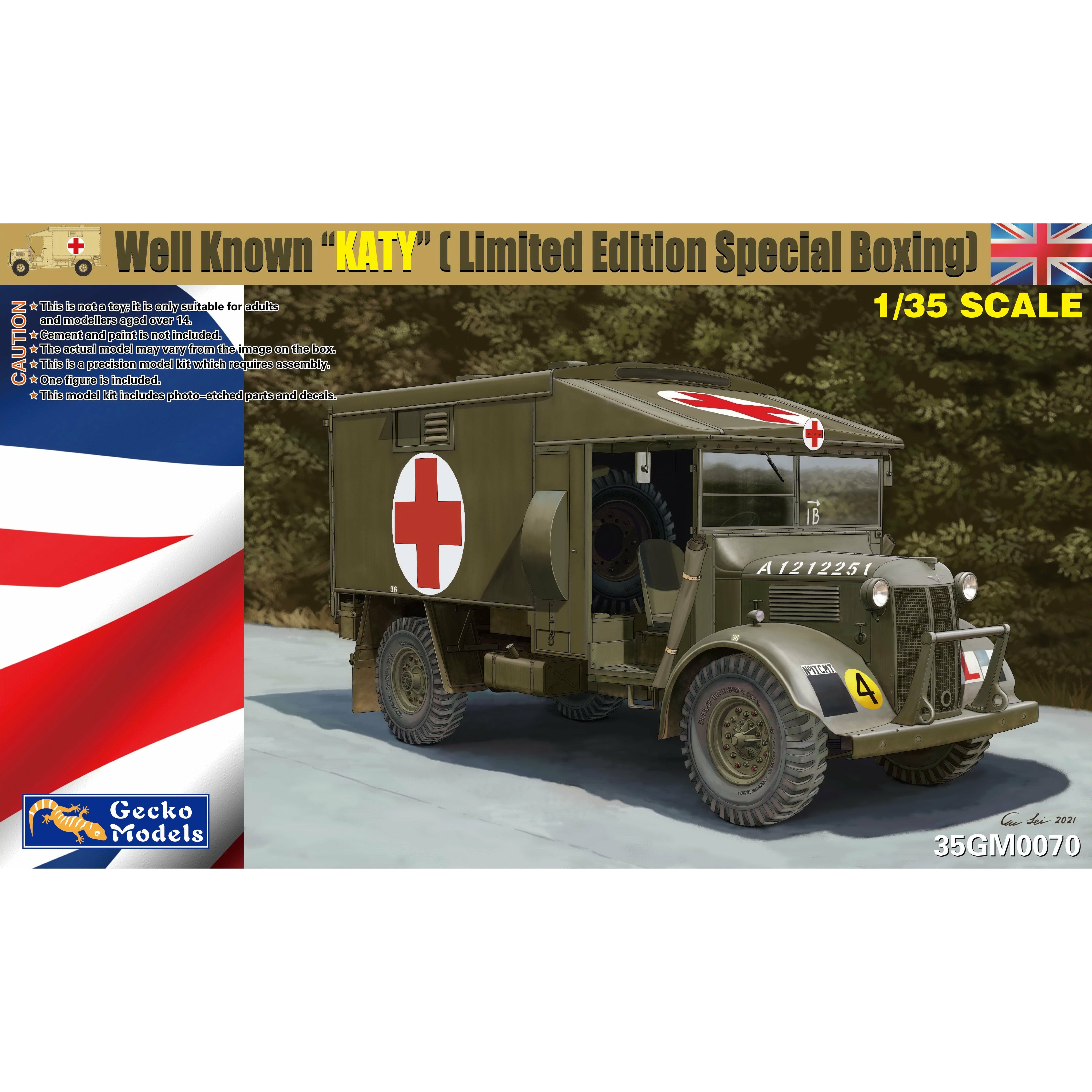 Famous KATY(Special Edition) 1/35 #35GM0070 by Gecko Models