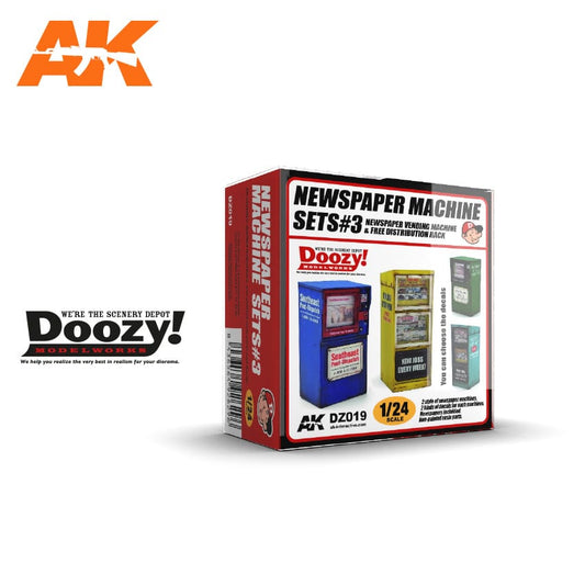 Newspaper Machine Sets 3 1/24 by Doozy