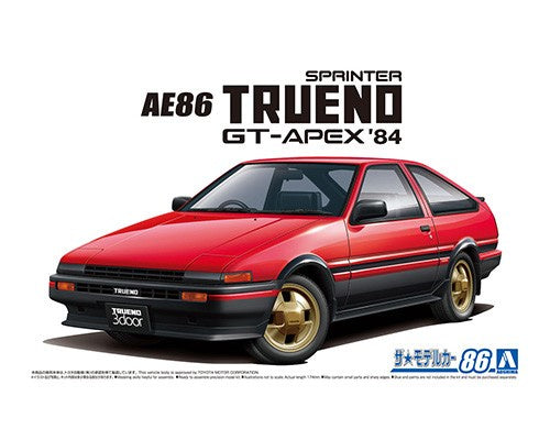 Toyota AE86 Sprinter Trueno GT-APEX 84 1/24 #05969 by Aoshima