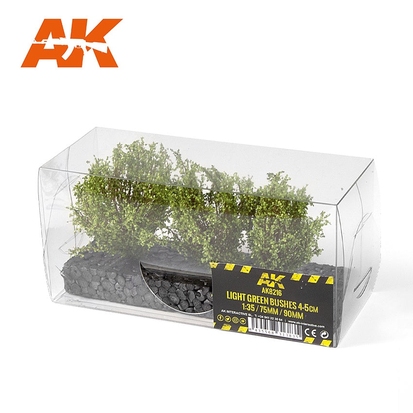 AK Interactive Bushes 4-6 cm - Assorted