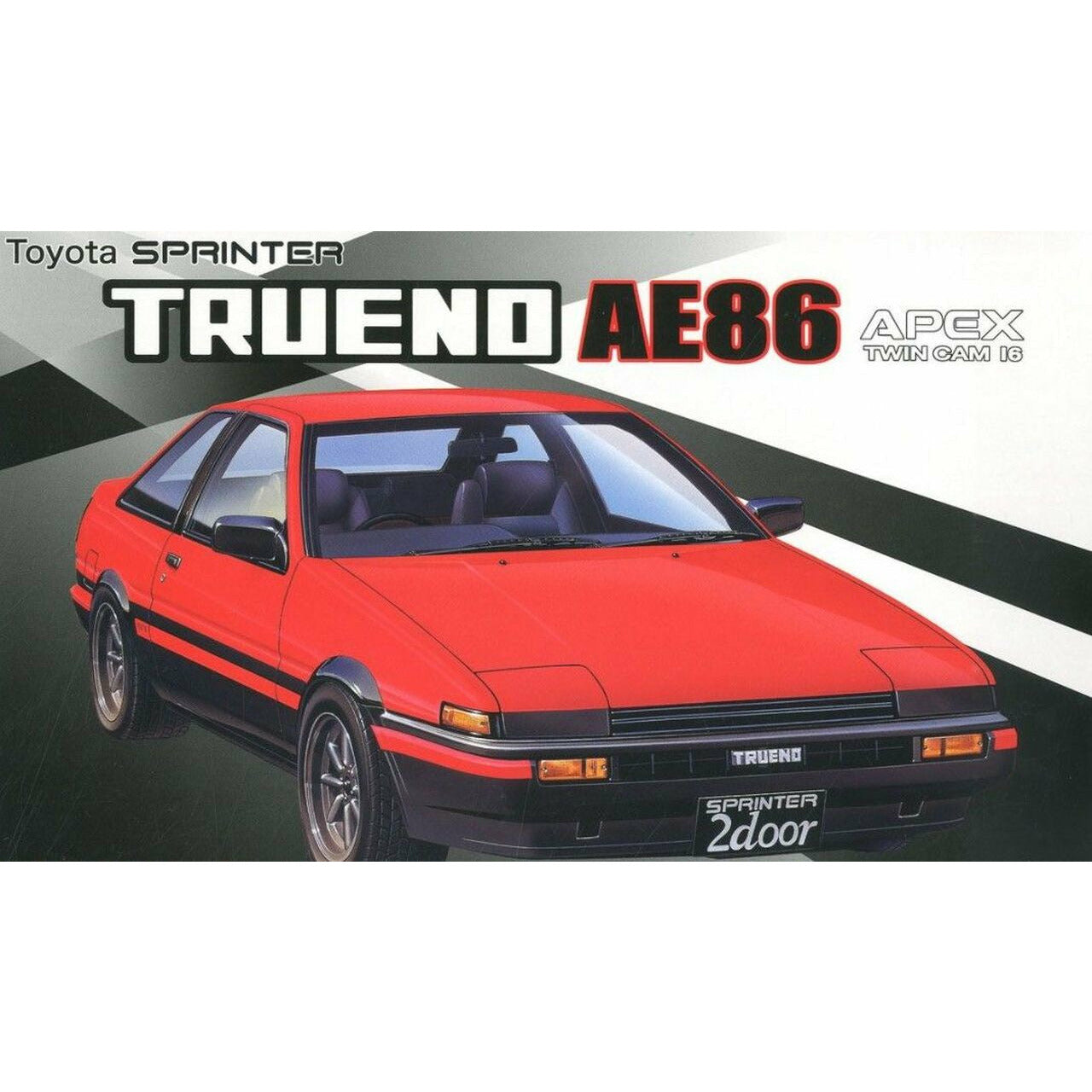 Toyota 86 Trueno (2 Door GT/APEX Early Production) 1/24 #46297 by Fujimi