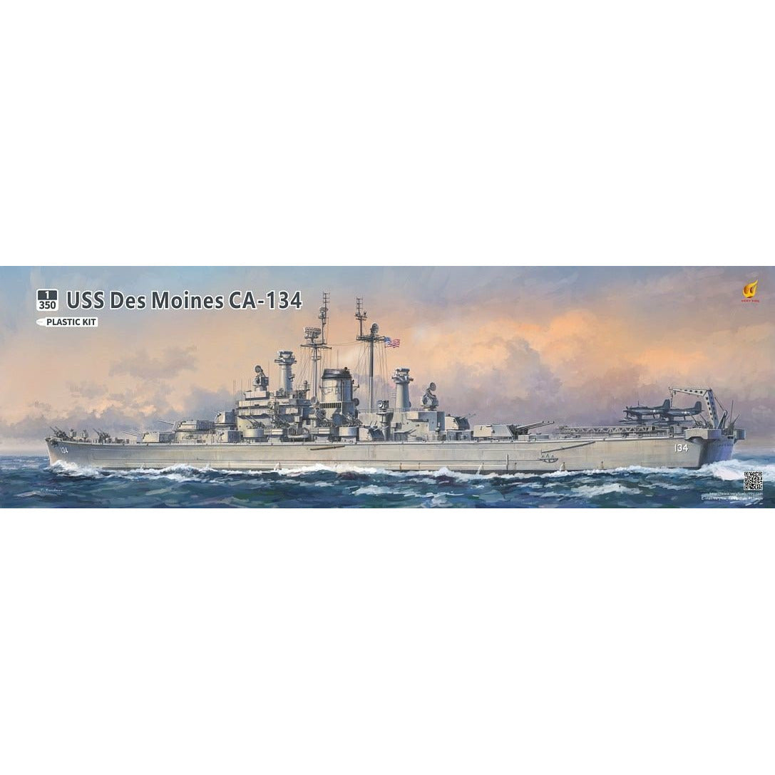 USS Des Moines 1/350 Model Ship Kit #VF350918 by Very Fire
