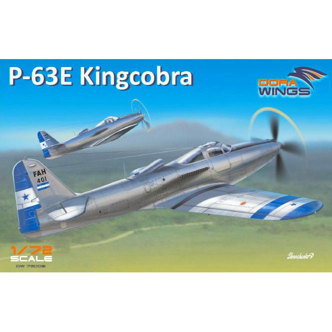 Bell P-63E-1-BE Kingcobra 1/72 #DW72005 by Dora Wings