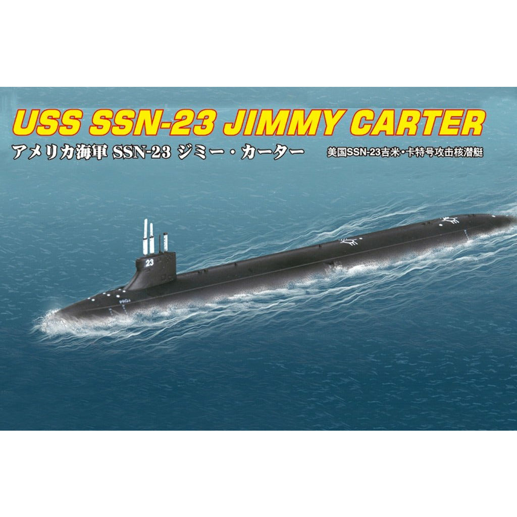 USS SSN-23 Jimmy Carter 1/700 Model Ship Kit #87004 by Hobby Boss