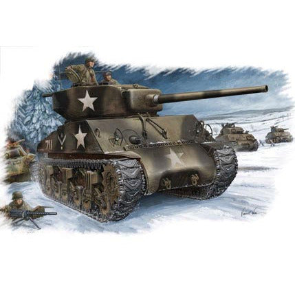 M4A3 (76W) Tank 1/48 #84805 by Hobby Boss