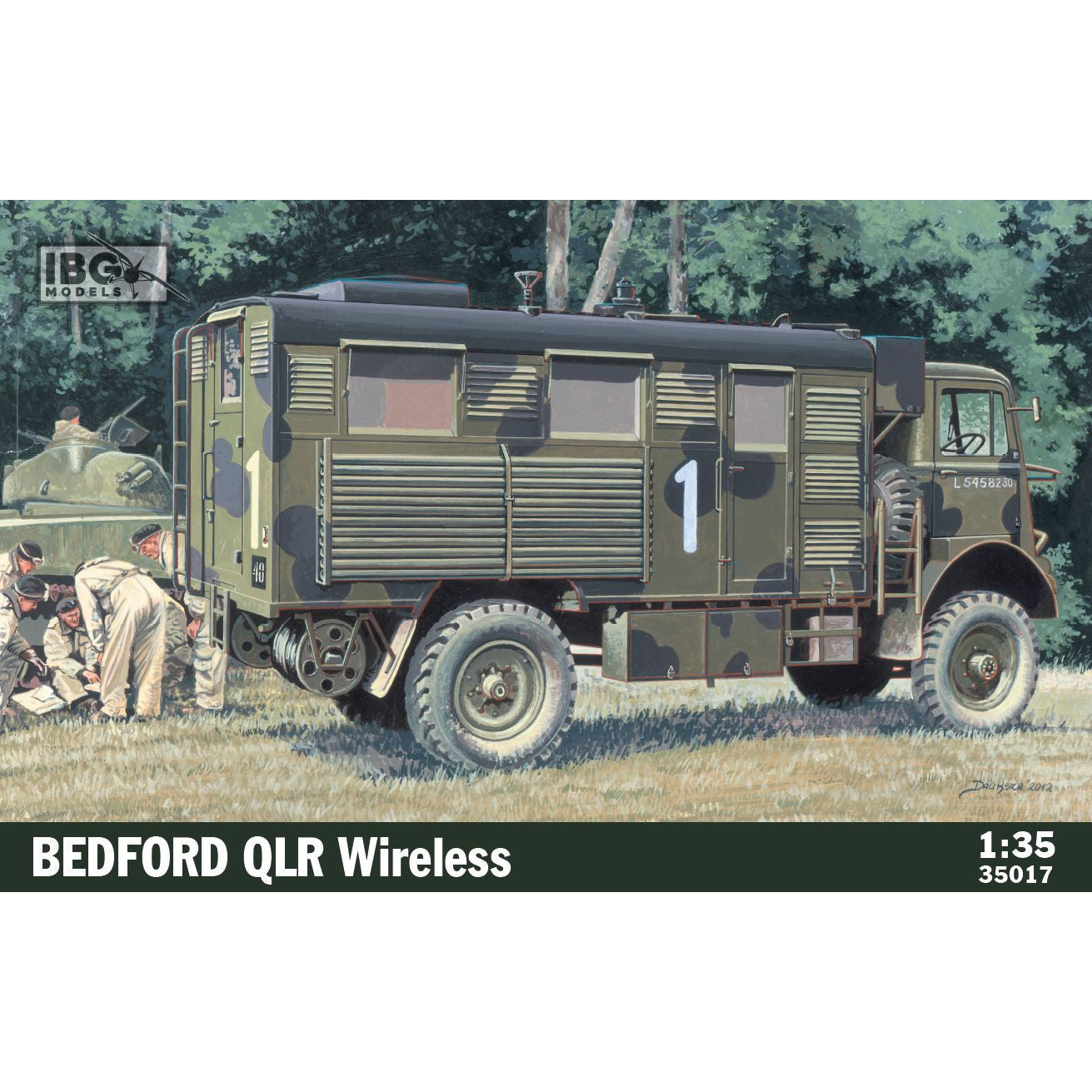 Bedford QLR Wireless 1/35 #35017 by IBG Models