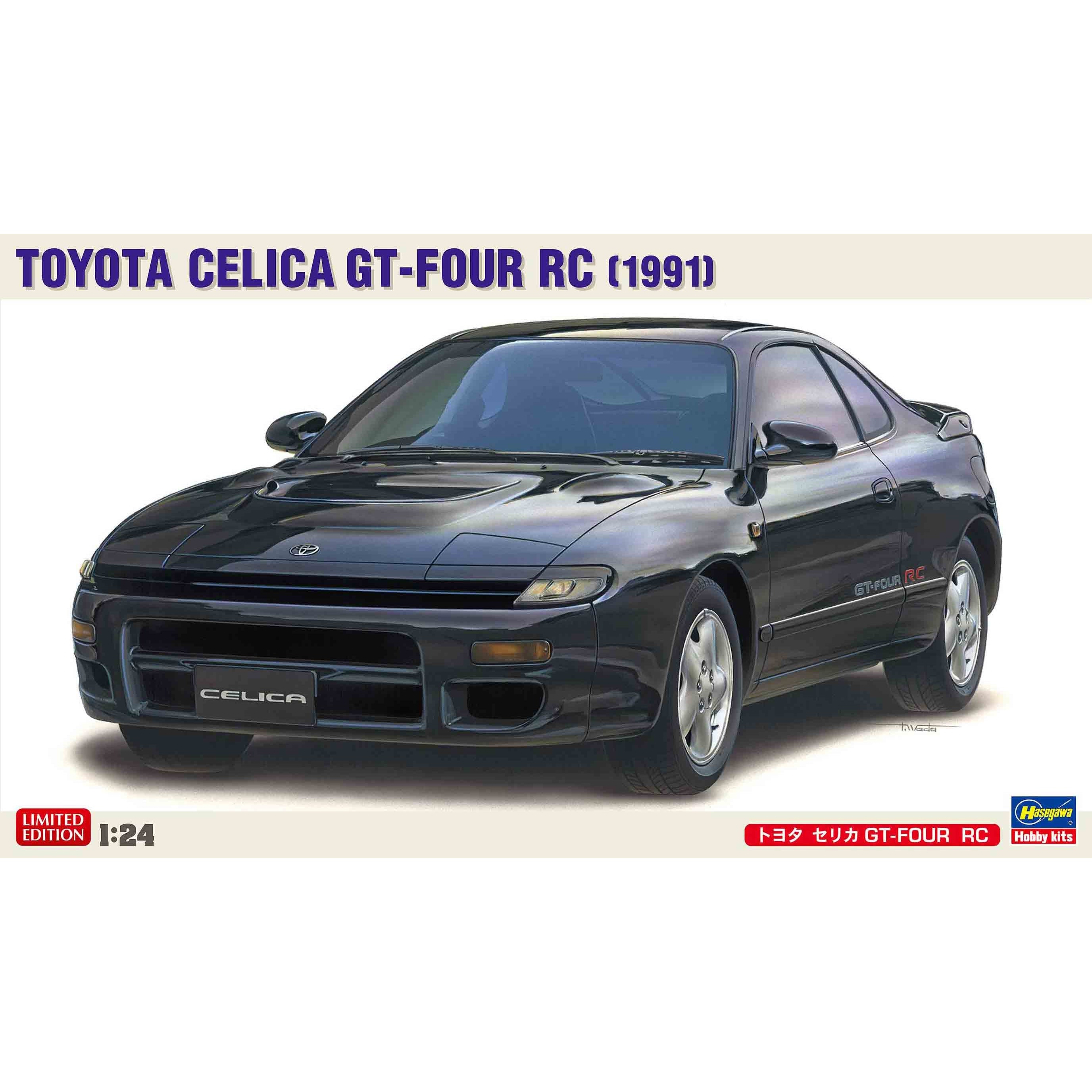 Toyota Celica GT-Four RC 1/24 Model Car Kit #20571 by Hasegawa