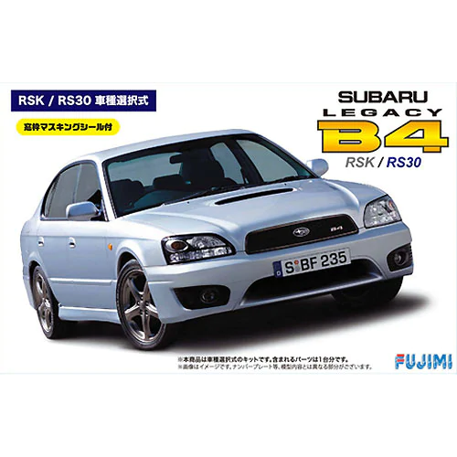 Subaru Legacy B4 RSK / RS30 w/Window Frame Masking Seal 1/24 #39329 by Fujimi