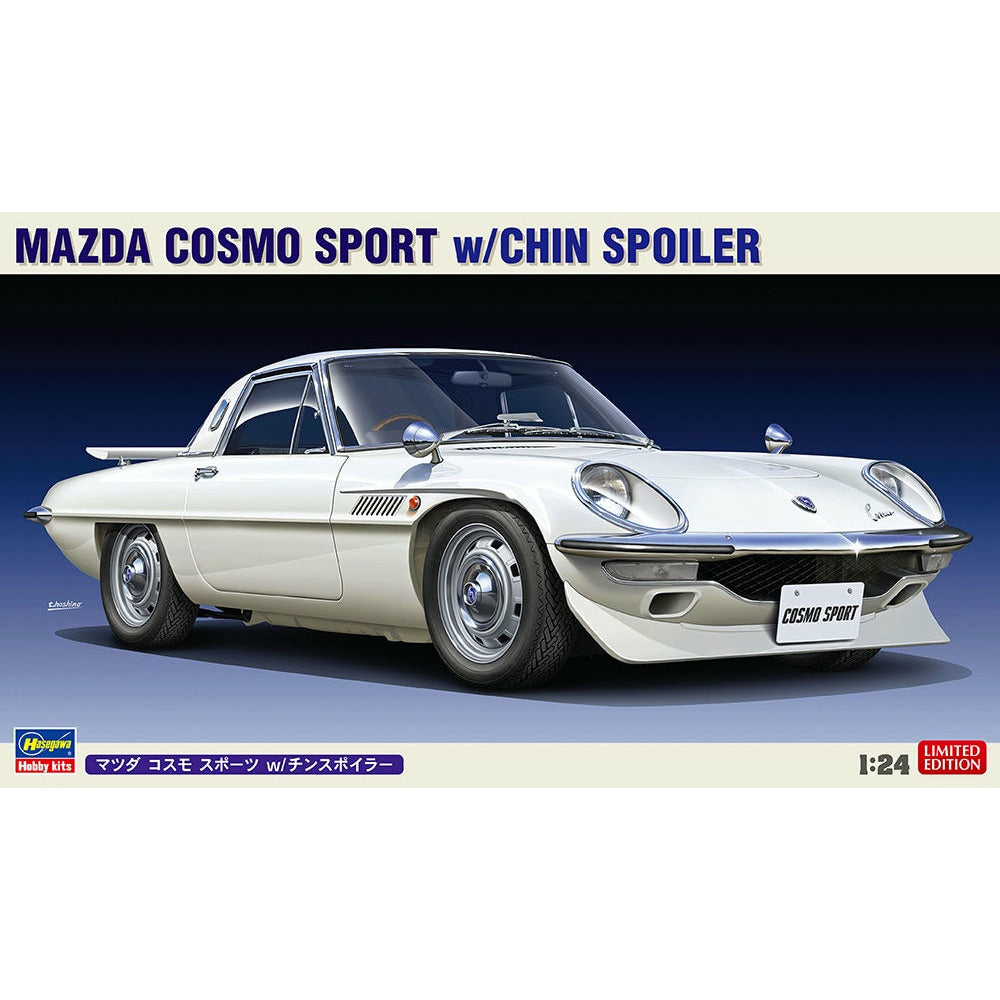 Mazda Cosmo Sport with Chin Spoiler 1/24 #20522 by Hasegawa