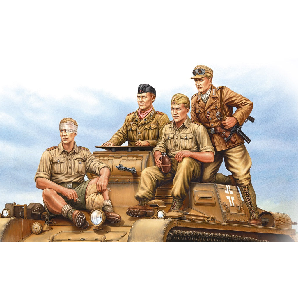 German Tropical Panzer Crew 1/35 #84409 by Hobby Boss