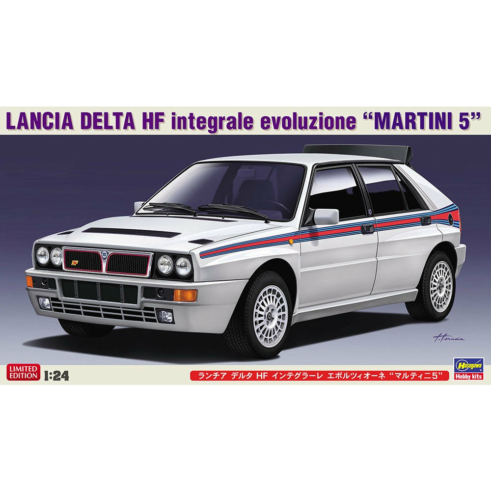 Lancia Delta HF Integrale Evoluzione 'Martini 5' 1/24 #20528 by Hasegawa