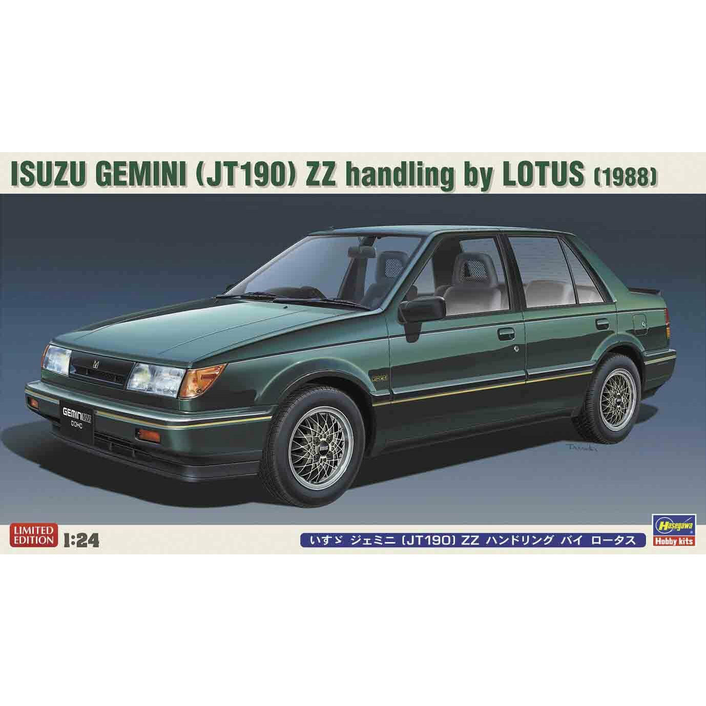 Isuzu Gemini (JT190) ZZ Handling By Lotus 1/24 #20355 by Hasegawa