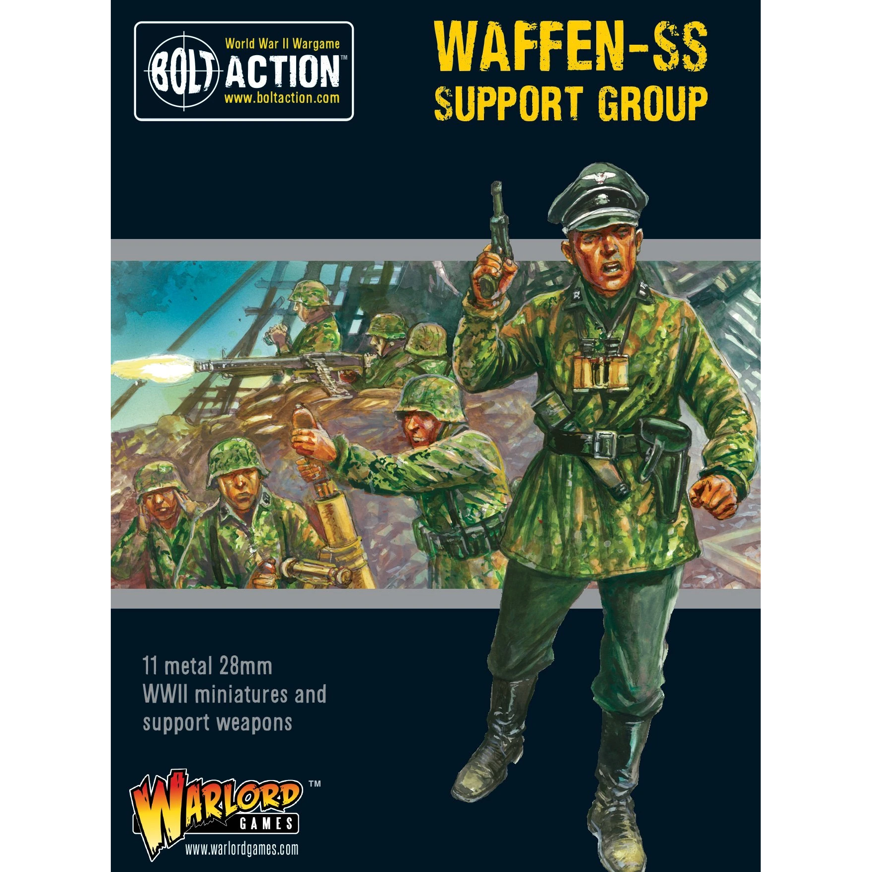 Bolt Action Waffen-SS Support Group WLG-402212107 by Warlord Games
