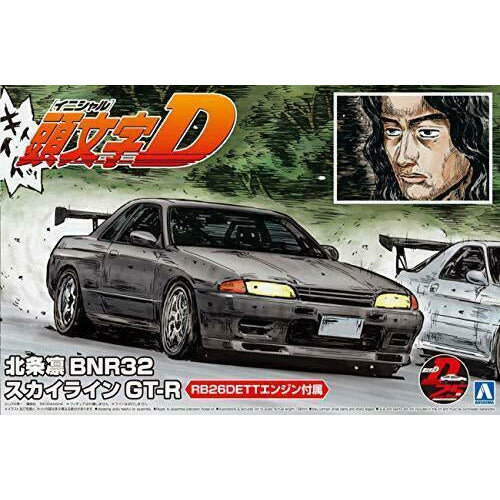 Initial D RIN HOJYO BNR32 Skyline GT-R 1/24 #05959 by Aoshima