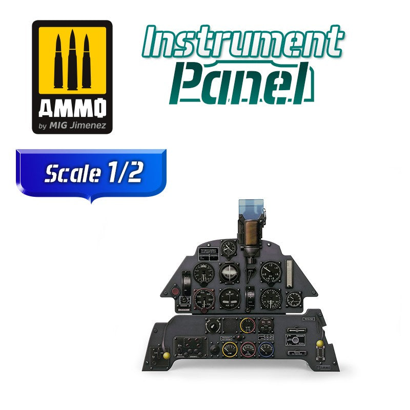 Messerschmitt Bf 109 E - Instrument Panel 1/2 Scale by Ammo Mig