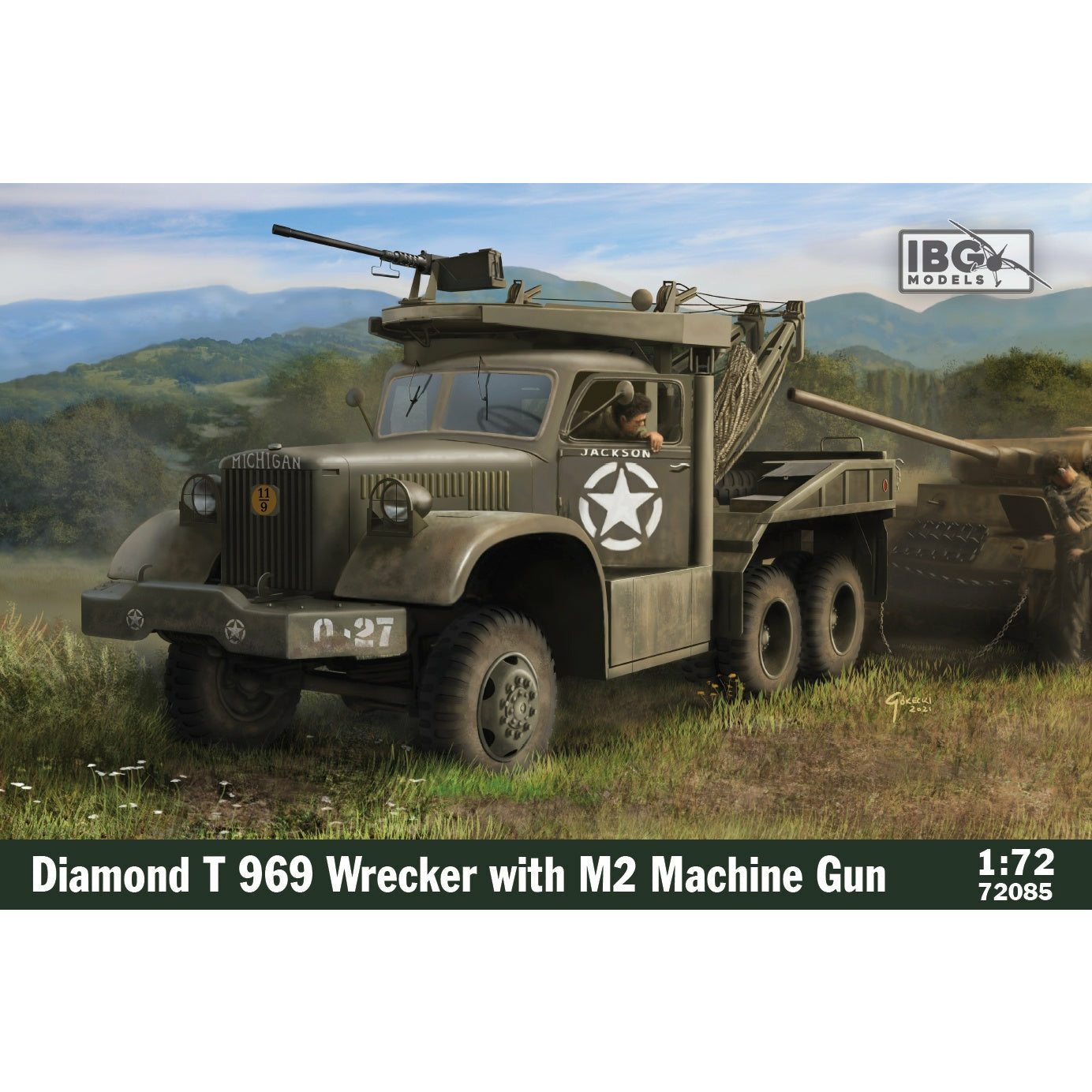 Diamond Wrecker Obrotnica + PE 1/72 #72085 by IBG Models