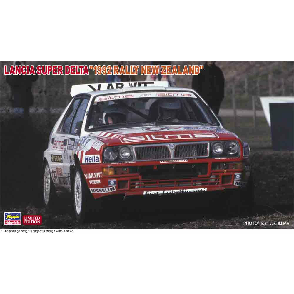 Lancia Super Delta "1992 Rally New Zealand" 1/24 #20548 by Hasegawa