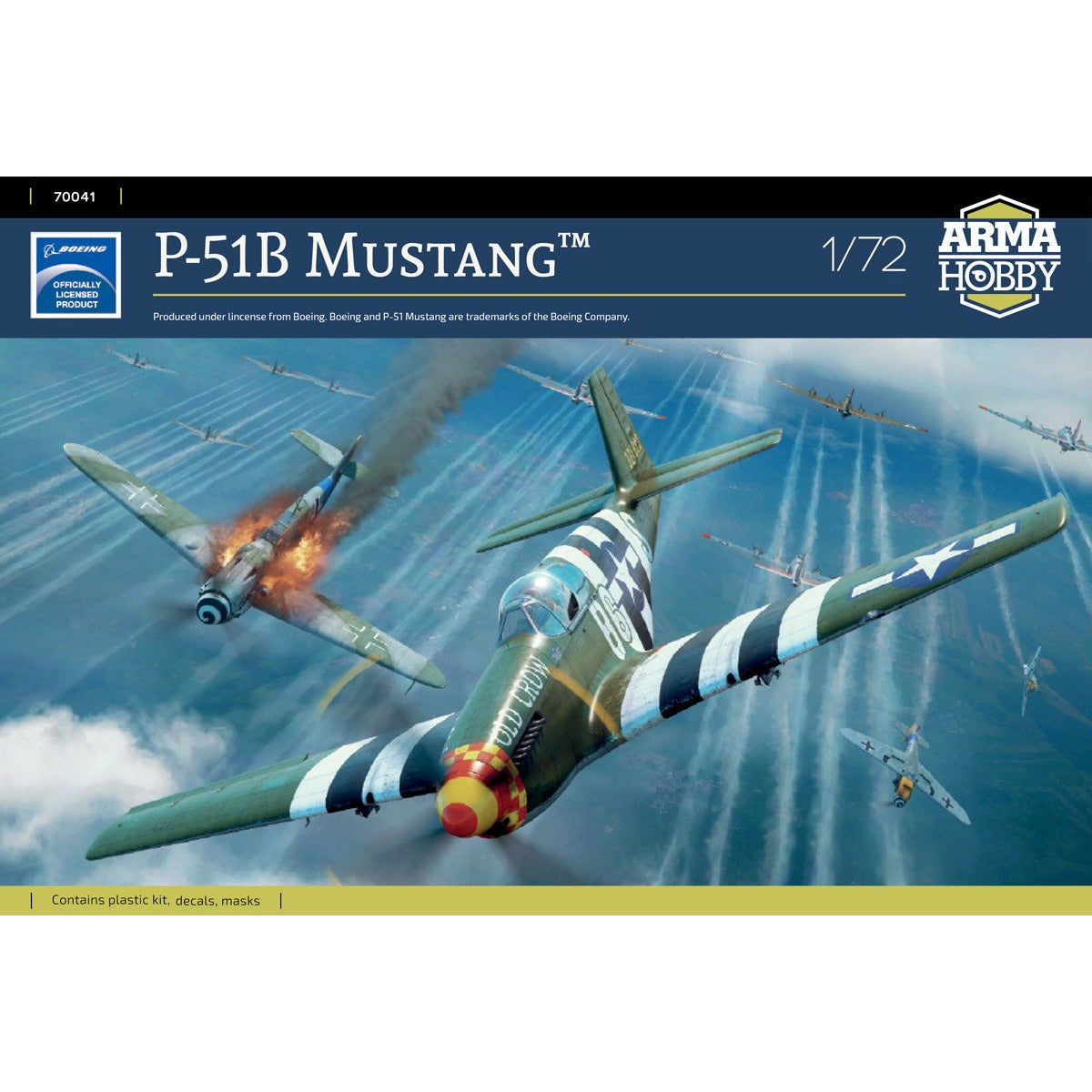 P-51B Mustang 1/72 by Arma Hobby