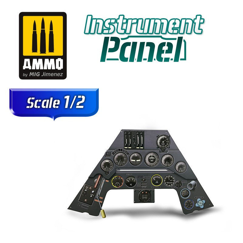 Focke Wulf Fw 190 A3 - Instrument Panel 1/2 Scale by Ammo Mig