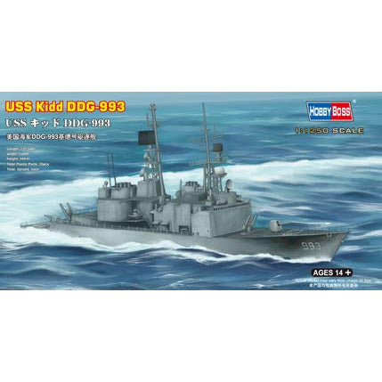 USS Kidd DDG-993 1/1250 #82507 by Hobby Boss