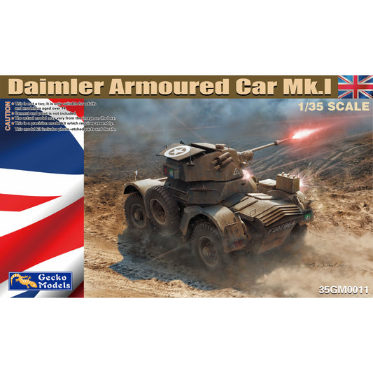 Daimler Armored Car Mk.I 1/35 #35GM0011 by Gecko Models