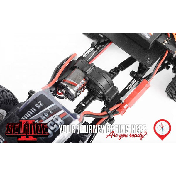 RC4WD 1/18 4WD Crawler RTR Gelande II Black Rock Body Set - Orange RC4Z-RTR0048