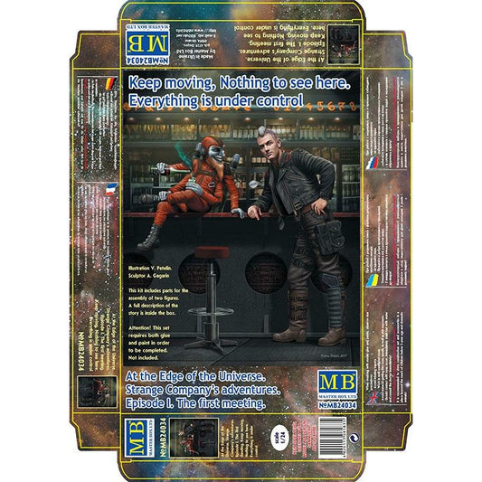 Strange Company's Adventures - Episode I The First Meeting - Edge of the Universe Series 1/24 #24034 by Master Box