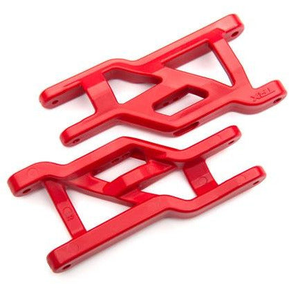 TRA3631R Suspension arms, front (red) (2) (heavy duty, cold weather material)