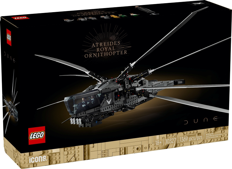 Lego Icons: Atreides Royal Ornithopter from Dune 10327