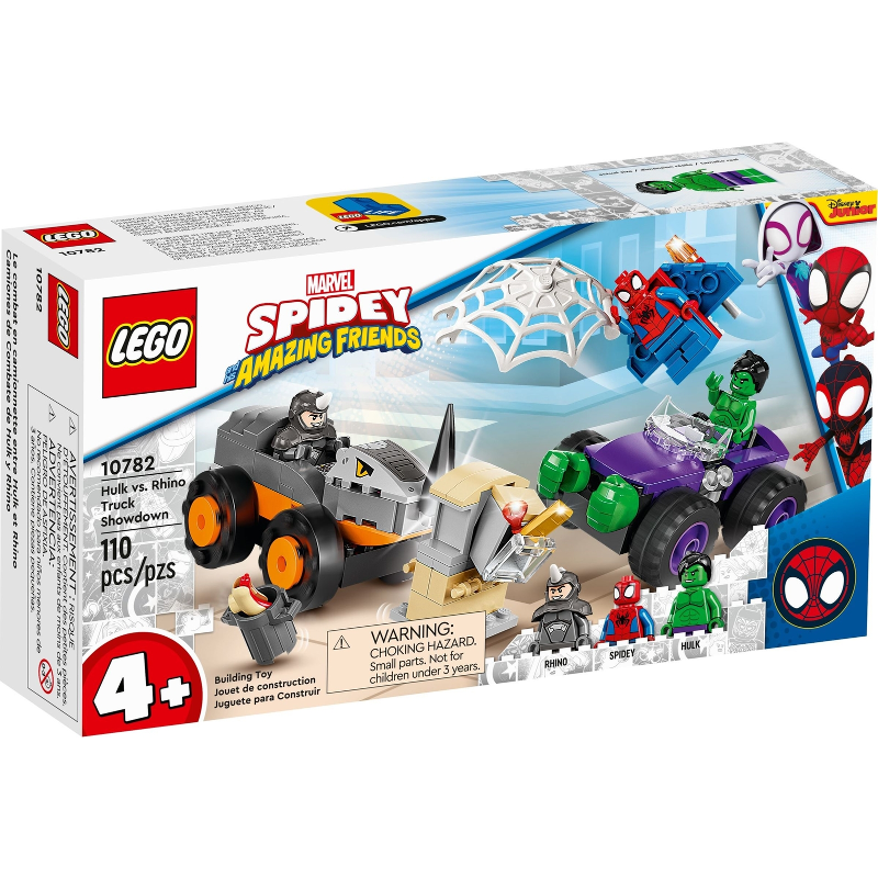 Lego Marvel Super Heroes: Hulk vs. Rhino Truck Showdown 10782