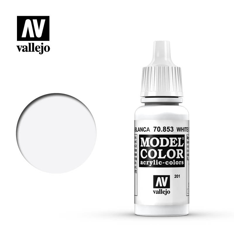 VAL70853 Model Color White Glaze (201)