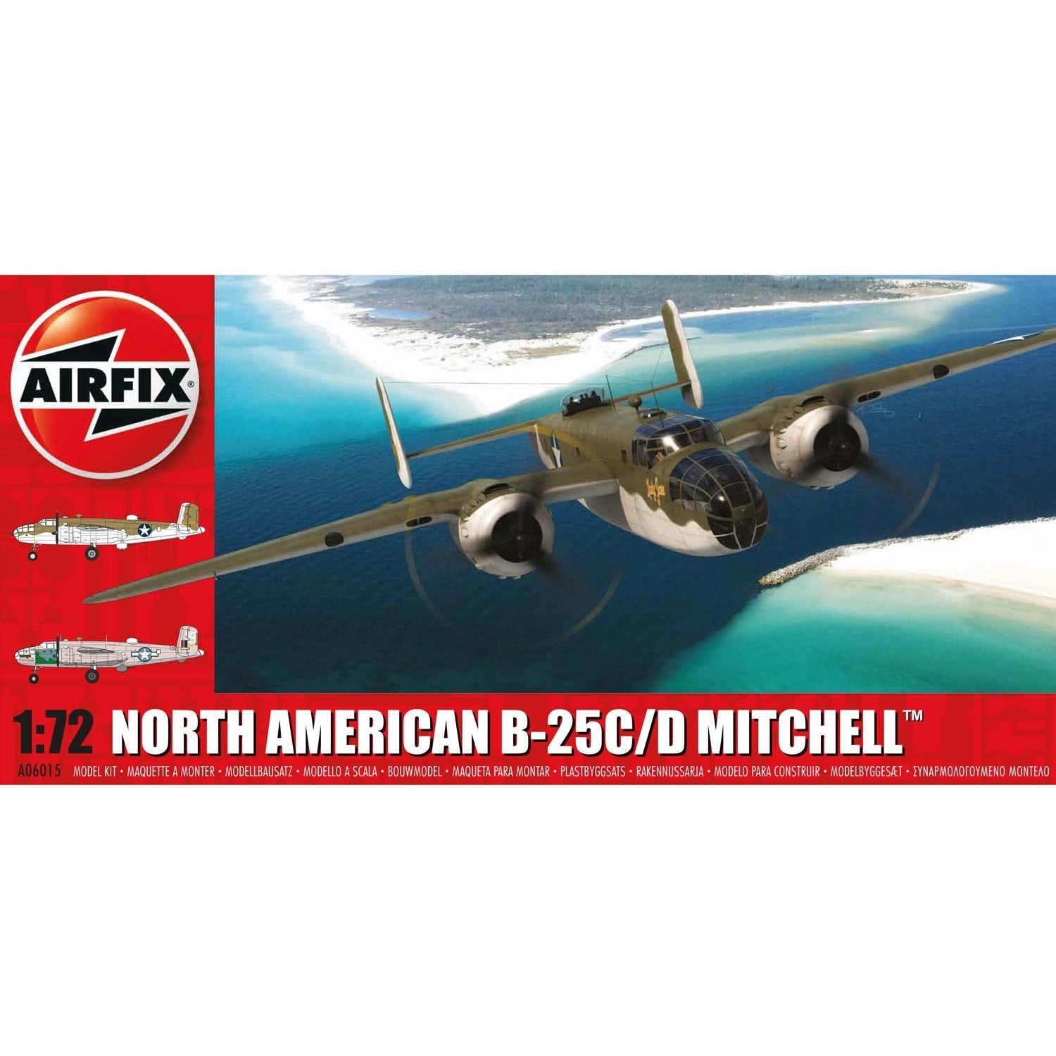 North American B-25C/D Mitchell 1/72 by Airfix