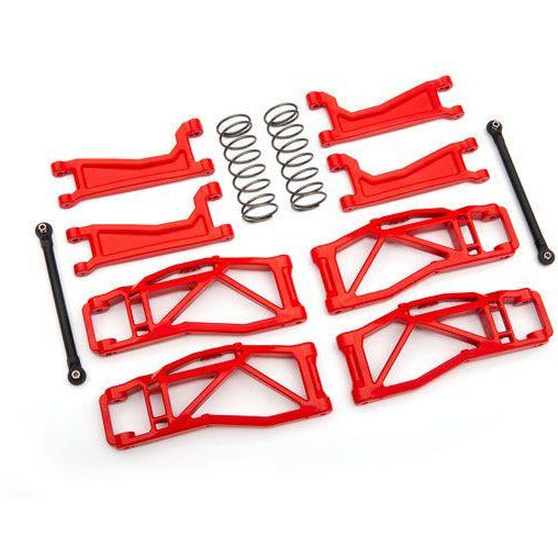 TRA8995R Traxxas Suspension kit, WideMAXX, red