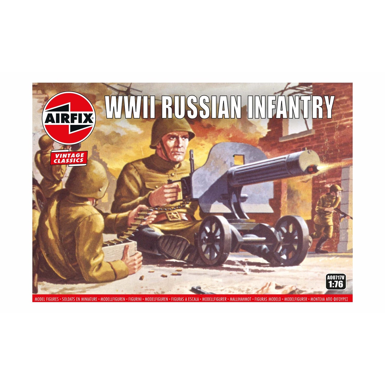 Russian Infantry 1/76 #00717V by Airfix