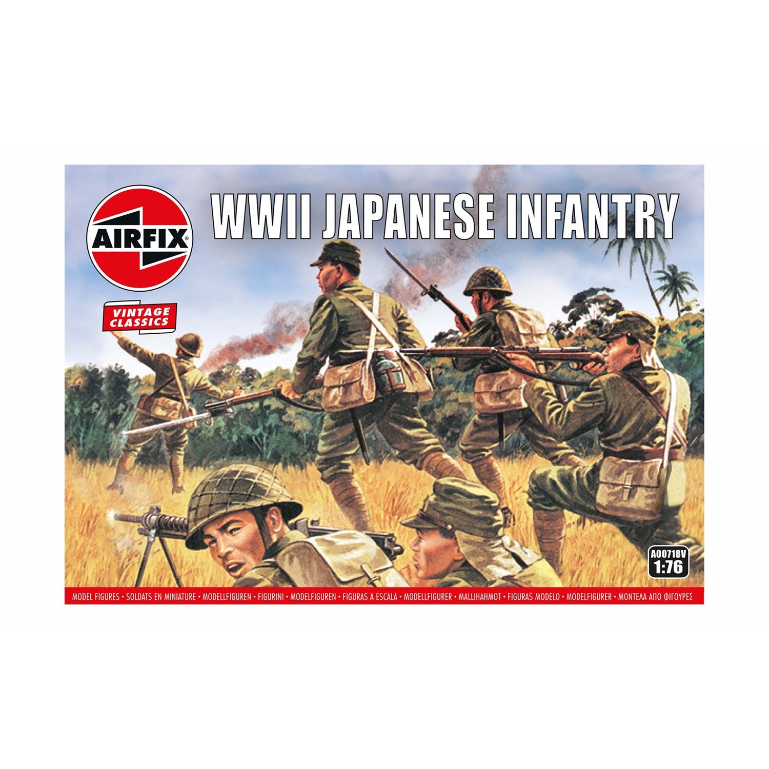 Japanese Infantry 1/76 #00718V by Airfix