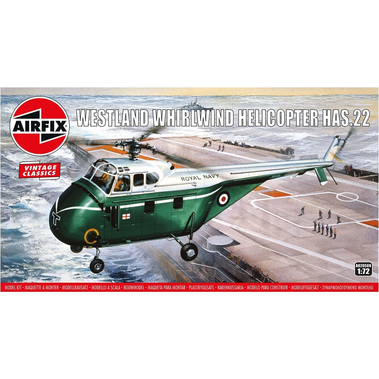 Westland Whirlwind Helicopter 1/72 #02056 by Airfix