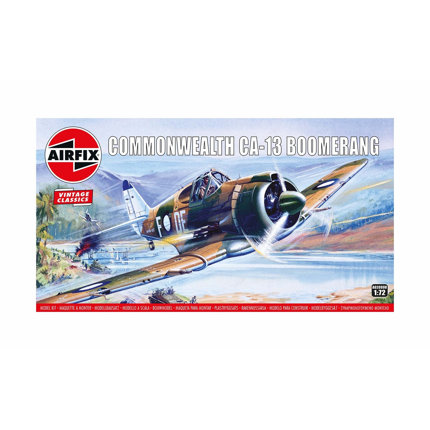Commonwealth CA-13 Boomerang 1/72 #02099 by Airfix