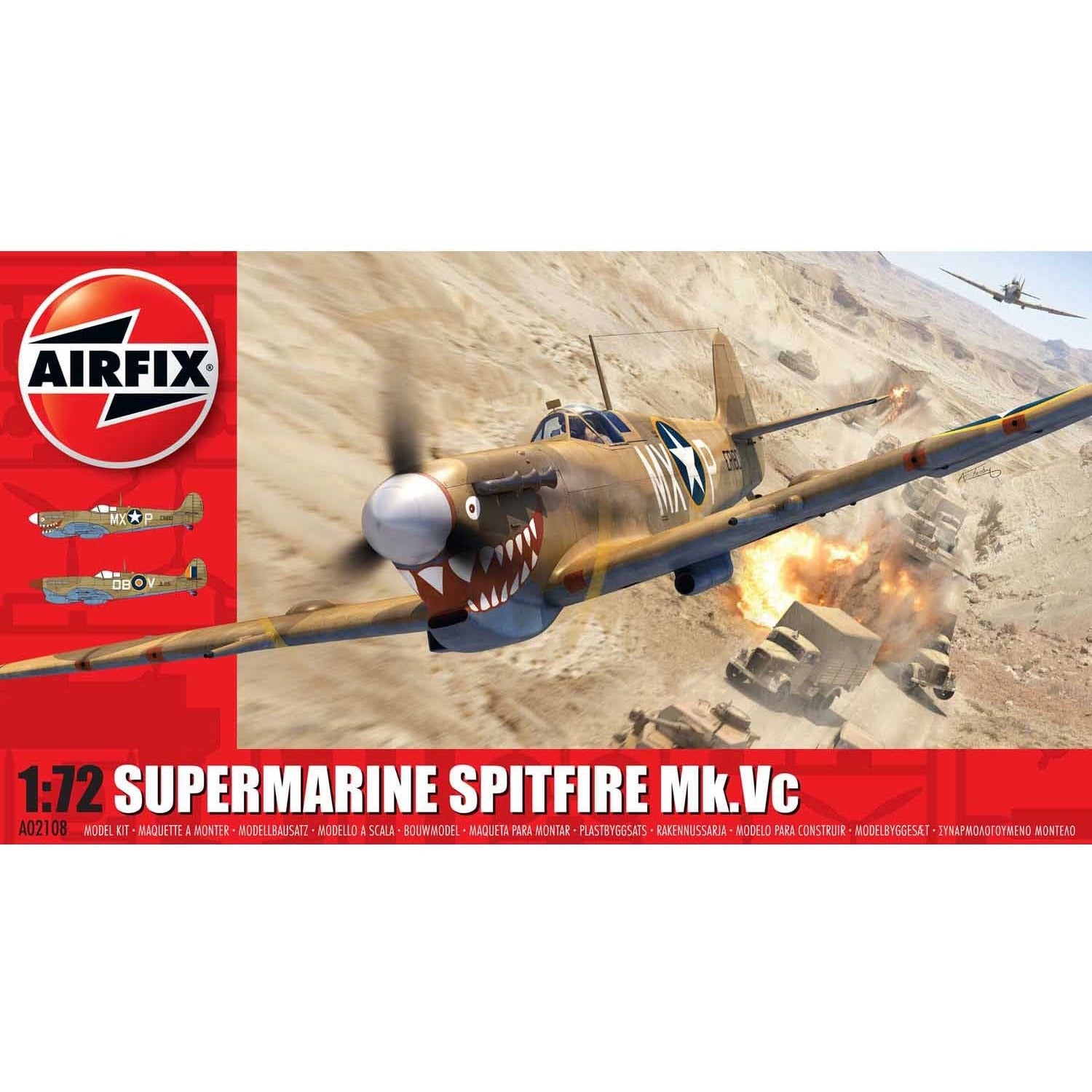 Supermarine Spitfire Mk.Vc 1/72 #02108 by Airfix